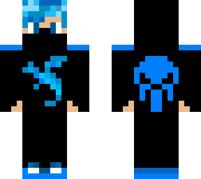 babyblue dragon person