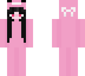 girl in pink onesie