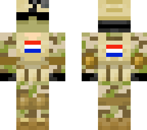 Netherlands Soldier | Minecraft Skin