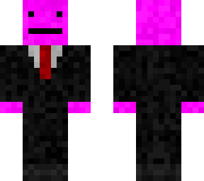 Pink Suit Man | Minecraft Skin