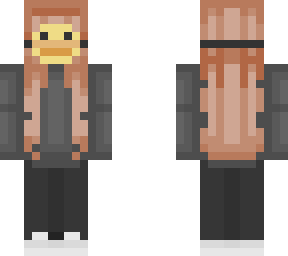 red head duck mask girl (#1)
