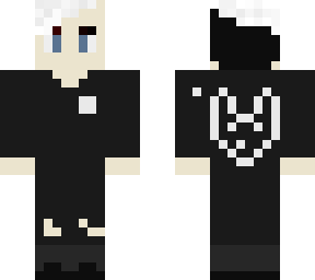 white black