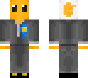 fish in a suit