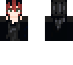 red bangs with black hair zarisfire17 part 2