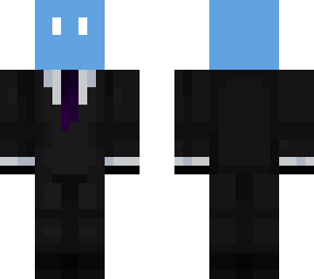 sky man in a suit