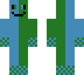 blue and green
