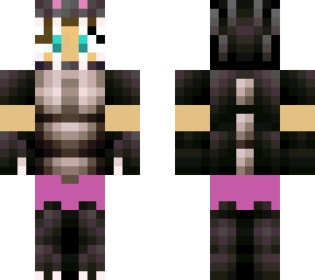girl in dragon armor (dragon armor owner: superleebros