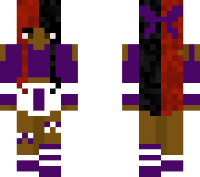 purple girl