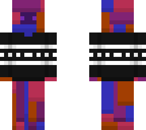 block creature in sweater