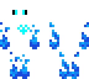 goodgamer blue fire on white