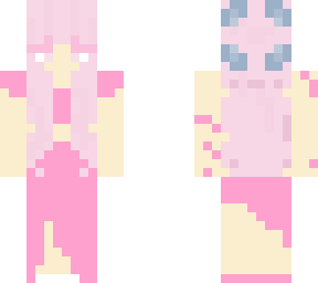 light pink emo girl