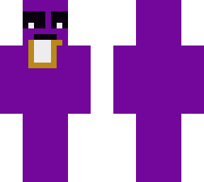 purple guy with bread
