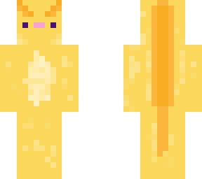 yellow axolotl