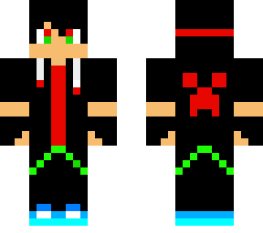 black and red skin 2