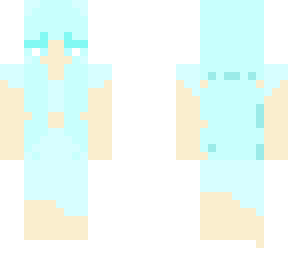 light blue emo girl