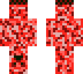 upside down red creeper