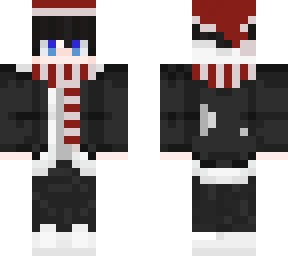 winter boy with scar