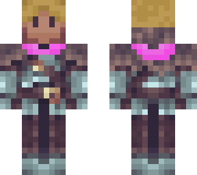 blonde haired male knight (personal skin)