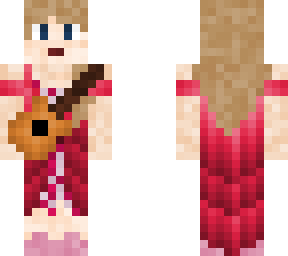 eras tour taylor swift surprise red dress with guitar final version
