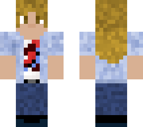 hawaiian shirt dirty blonde haired lil goober :3 (he also has jeans??? what??)