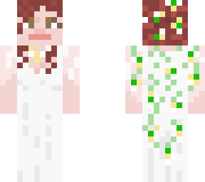 m's wedding dress