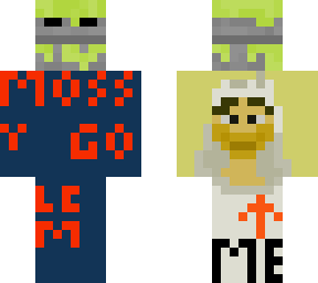 mossy golem (head)