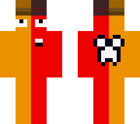 orange and red guy mix