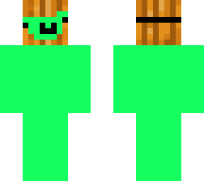 sea green derp pumpkin helmet