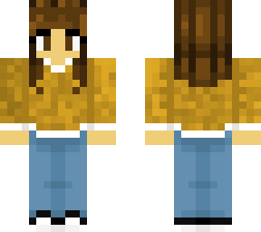 updated brown hair girl