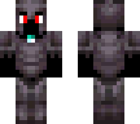 diamond goodgamer with netherrite amor