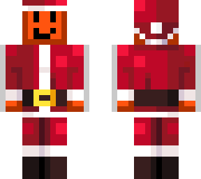 festive orange man