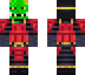 green masked guy (mostly red)