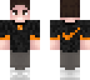 phil77sn official skin black/orange nike tee