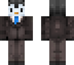 suit penguin (blue tie)