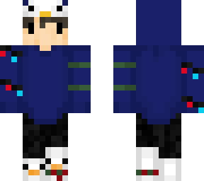 ashikii christmas skin blue
