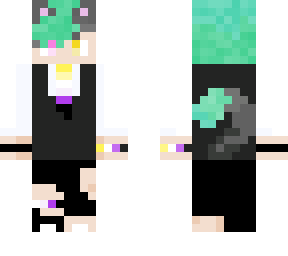 azmeow1355 sea green enby suit vest