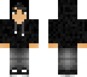 black hoodie guy