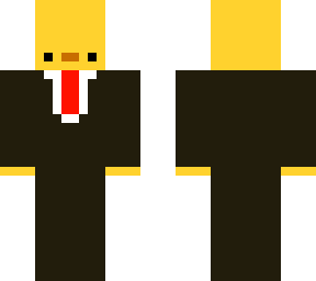 duck in a suit