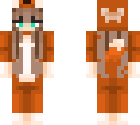 glowing up my old skins: fox onesie