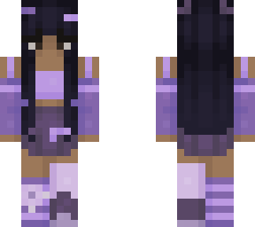 purple outfit