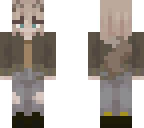 blonde grunge wolf girl