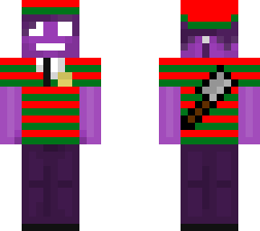 christmas purple guy