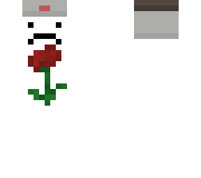 flower ushanka guy