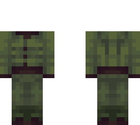 green outfit