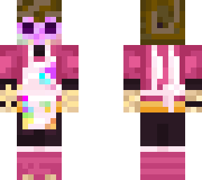 lako cosplaying as ***** pink parrots lol