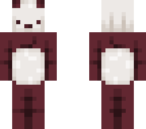 recoloured panda