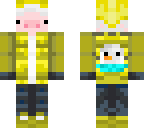 winter pig - yellow