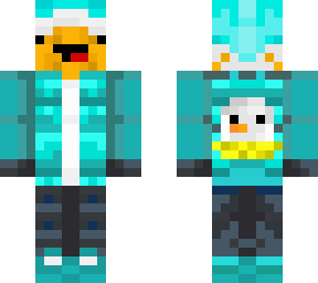 winter waffle - blue