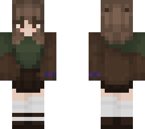 mossy autumn girl