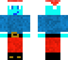 my main skin in a christmas outfit!